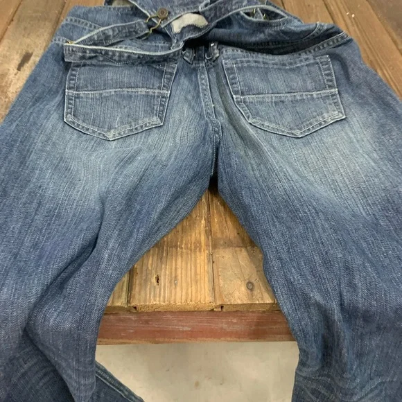 GAP Denim Blue Jean Overalls - Picture 6 of 7